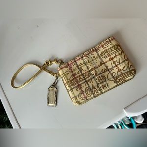 Coach wristlet